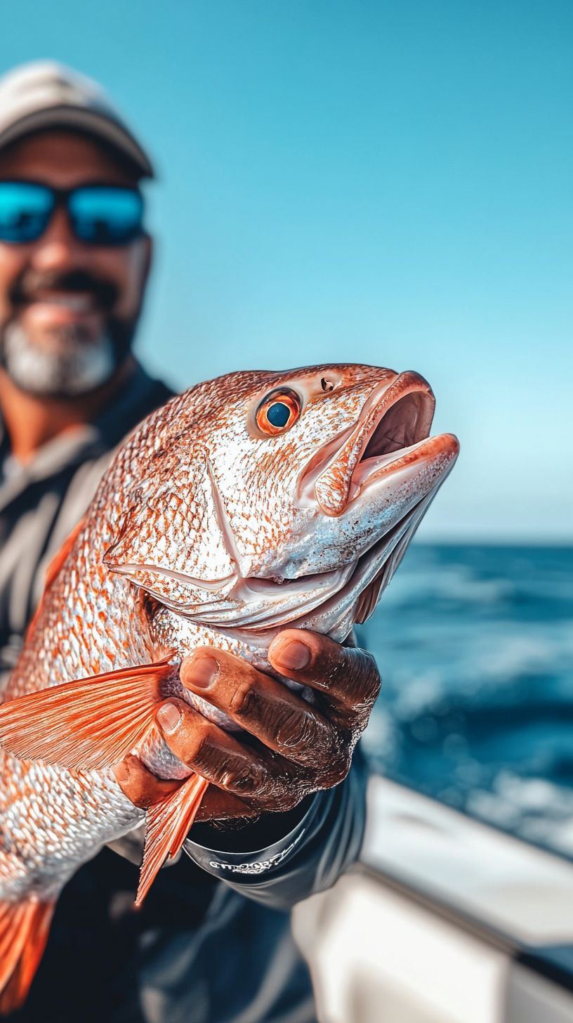 Pargo capturado en el tour